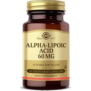 Alpha Lipoic Acid 60 mg 30 Kapsül