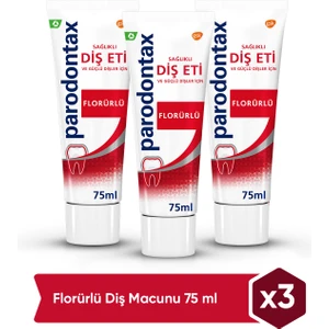 Florürlü Diş Macunu 75ML x 3 Adet