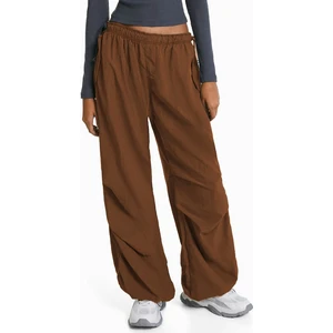 Kahverengi Paraşüt Jogger Kadın Pantolon MG1726