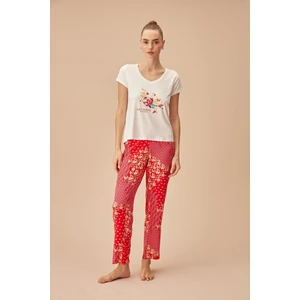 Flora Pijama Takımı