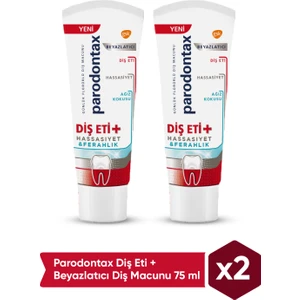 Diş Eti + Diş Macunu 75 ml x 2 Adet