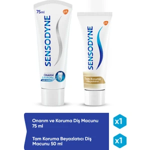 Diş Macunu 75 ml + Diş Macunu 50 ml