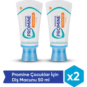 Pronamel Diş Macunu 50 Ml - Çocuklar Için + 2 Adet