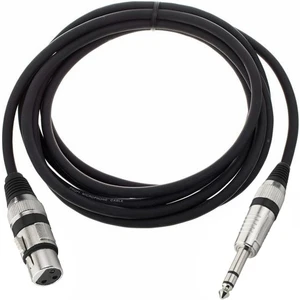 Xlr Kablo Dişi-6.3mm Stereo Jak 1 m - 3 m - 5 m - 10 m - 15 m - 20 m