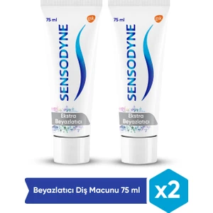 Ekstra Beyazlatıcı Diş Macunu 75ml X 2 Adet