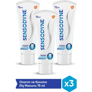 Onarım ve Koruma Diş Macunu 75 ml X 3 Adet