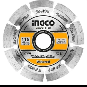 Mermer-Beton Testeresi Elmas 115 Turbo Soketli Ingco DMD011152M