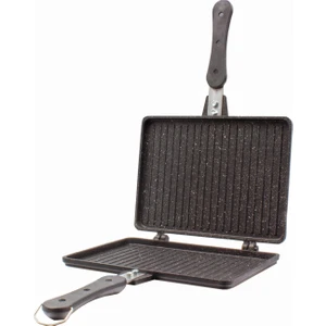 Döküm Granit Ocak Üstü Tost Makinesi 24CM