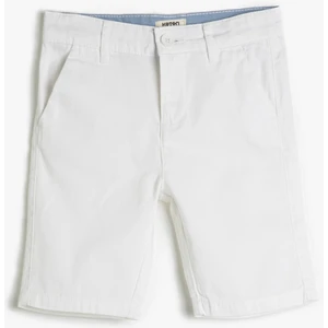 Chino Şort Pamuklu Basic