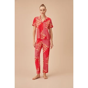 Flora Maskülen Pijama Takımı