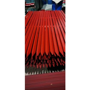 Aydıner Demir Çelik 30X30X3 Mm 250 Cm (2,5 Mt) Bağ Bahçe Çit Direği