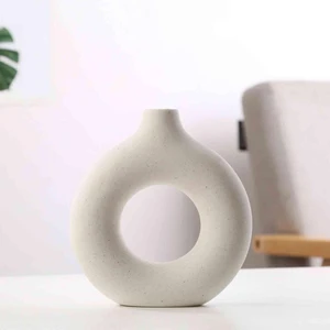 Dream Home Decor Iskandinav Minimal Halka Vazo- Hm Muadil