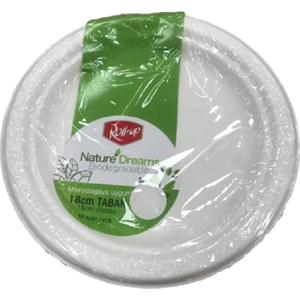Nature Dreams Kullan At Karton Tabak 18CM 50'li