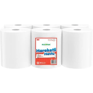 Hareketli Havlu 2 Katlı 21 Cm 150 Metre 6'Lı Paket