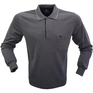 Polo Yaka Uzun Kol Cepli Rahat Kalıp Özel Üretim Sweatshirt