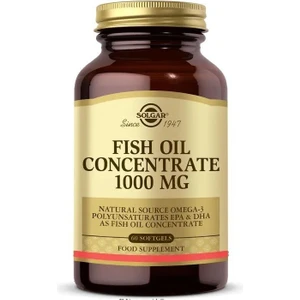 Fish Oil Concentrate 1000  mg 60 Kapsül