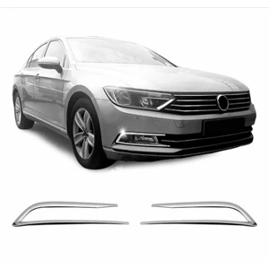 Volkswagen Passat B8 Krom Sis Far Çerçevesi 2 Parça 2015 2018