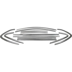 Opel Astra J Sedan Sportif Uyumlu Metal Krom Cam Çıta Seti