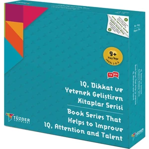 Iq, Dikkat ve Yetenek Geliştiren Kitaplar Serisi 6'lı Set 9+Yaş