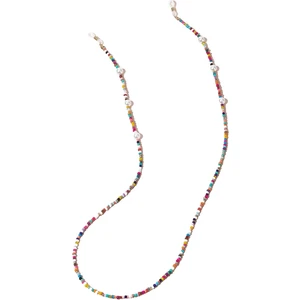 New Obsessions Renkli Boncuklu İncili Gözlük İpi