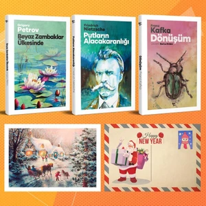Dünya Klasikleri Üçlü Set - Beyaz Zambaklar Ülkesinde-Putların Alacakaranlığı-Dönüşüm ve Kartpostal