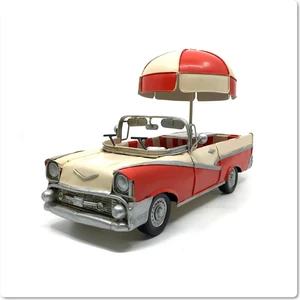 Rakun Home Jayland 1957 Chevrolet Bel Air Diecast Model Vintage Metal Araba