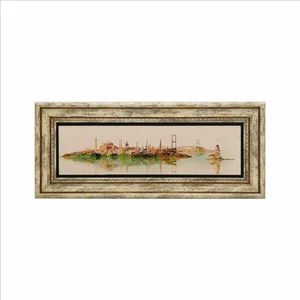 Istanbul Baskılı Doğaltaş Tablo (20CMX46 cm )(UDG-071)