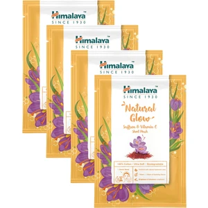 Aydınlatıcı Kağıt Maske, Safran, C Vitamini, Hyaluronik Asit, %100 Pamuk, Tüm Ciltler, 30 gr 4 Adet