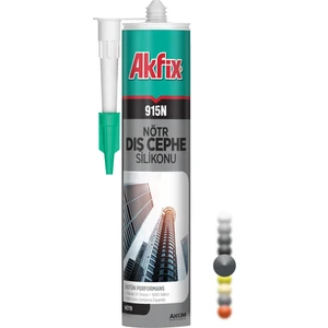 915N Nötr Dış Cephe Silikonu 280 Ml Antrasit Gri