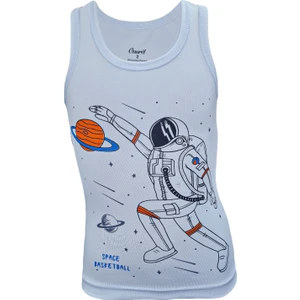 5'li Astronot Desenli Erkek Çocuk Atlet