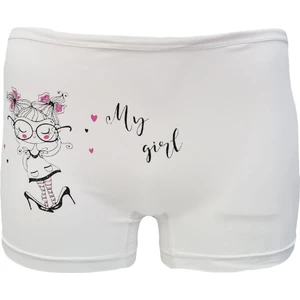 5'li Baskılı Kız Boxer