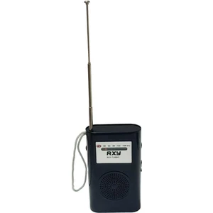 Rxy-Turbo Cep Tipi Pilli Mini Analog Fm Radyo