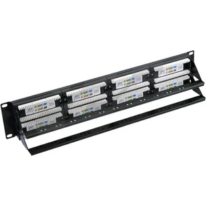 48 Port Cat 6 Patch Panel Dolu