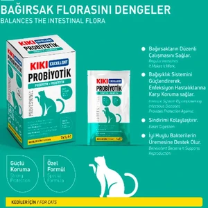 Excellent Kedi İçin Probiyotik Toz 1 Gr