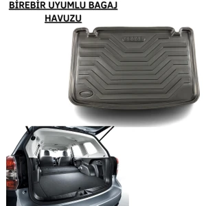 Ford Focus 3 Sedan (Ince Stepne) 2011 - 2014 Kauçuk Özel Üretim Bagaj Havuzu