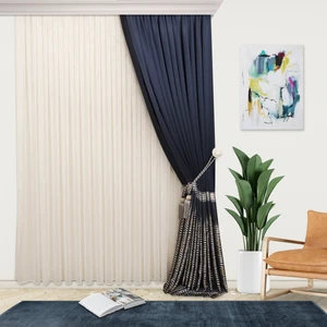 Yeni Model Ece Desen Kırışmayan Etekleri Kurşunlu 1-2 Pile Son Moda Tül Perde