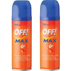 Max Sivrisinek ve Kenelere Karşı Sprey 100 ml 2 Adet