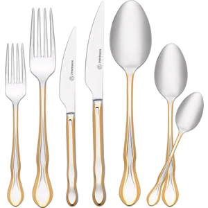 Silva Gold 84 Parça Çatal Kaşık Bıçak Seti