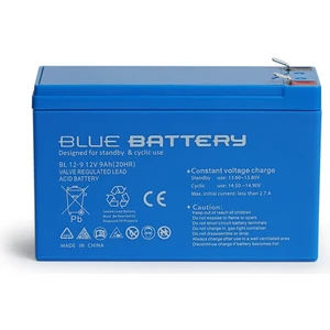 Blue Battery 12 Volt 9 Amper  Bakımsız Kuru Akü , Ups Aküsü