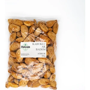 Kabuklu Ak Badem 500 gr