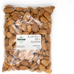 Kabuklu Sıra Badem 500 gr