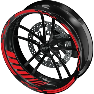 Motogp Jant Şeridi Reklektif Kırmızı