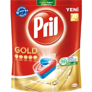 Gold 70 Yıkama Bulaşık Makinesi Deterjanı Tableti