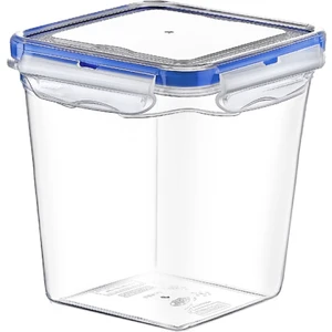 Silikon Contalı Sızdırmaz Kare Saklama Kabı 6 Lt