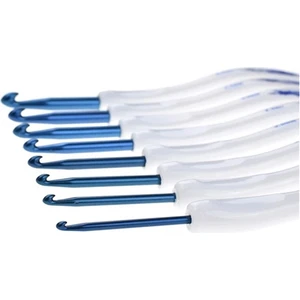 Blue Flowers Tığ Seti