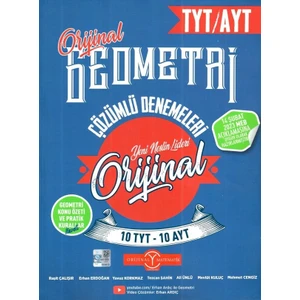 Orijinal Yayınları  TYT AYT Geometri 20 Deneme