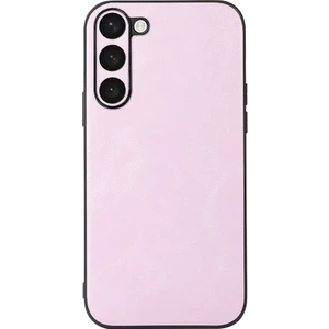 For Samsung Galaxy S23 Için Plus Etkiye Dayanıklı Cowhide Doku Pu Deri Kaplama Telefon Kılıfı Sabit Pc Yumuşak Tpu Kapağı (Yurt Dışından)