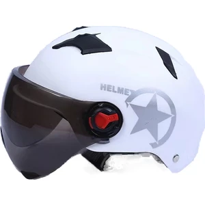 Elektrikli Akü Araba Kask Sürüş Yarım Kask (Yurt Dışından)
