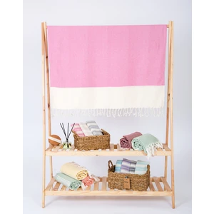 Balıksırtı Desenli %100 Pamuk Plaj, Hamam Peştamal, Banyo, Misafir, Havuz, Spa Havlusu 90X190 cm