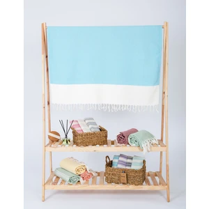 Balıksırtı Desenli %100 Pamuk Plaj, Hamam Peştamal, Banyo, Misafir, Havuz, Spa Havlusu 90X190 cm